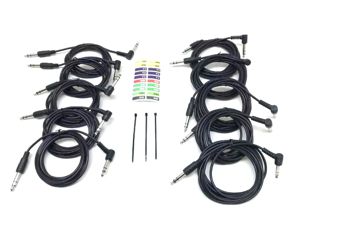 10 Cable Harness Snake for Roland Alesis Drum Module - Image 3