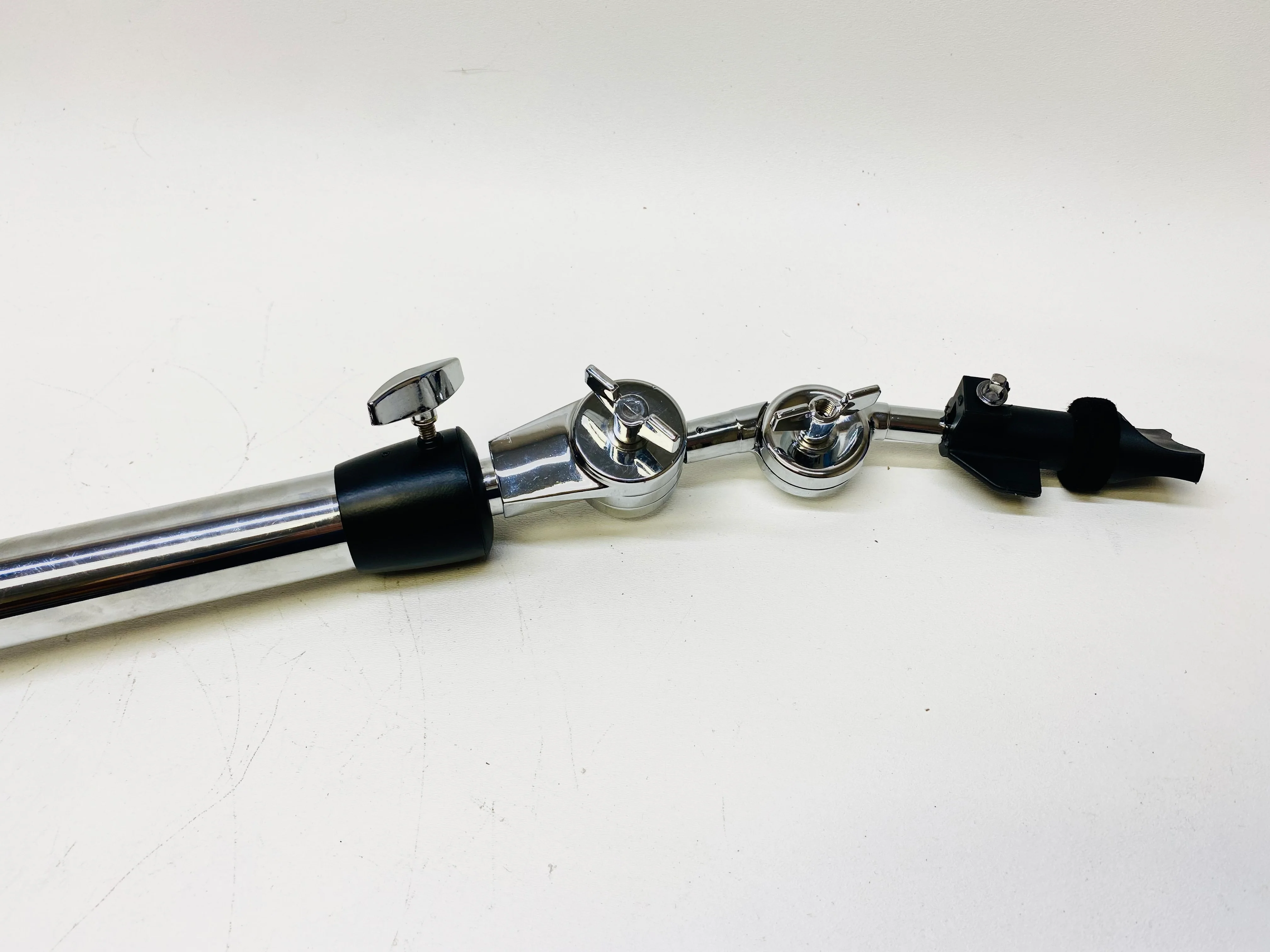 Alesis Strike Combo 7/8” Arm with Chrome Leg and Top Mount Clamp - Image 3