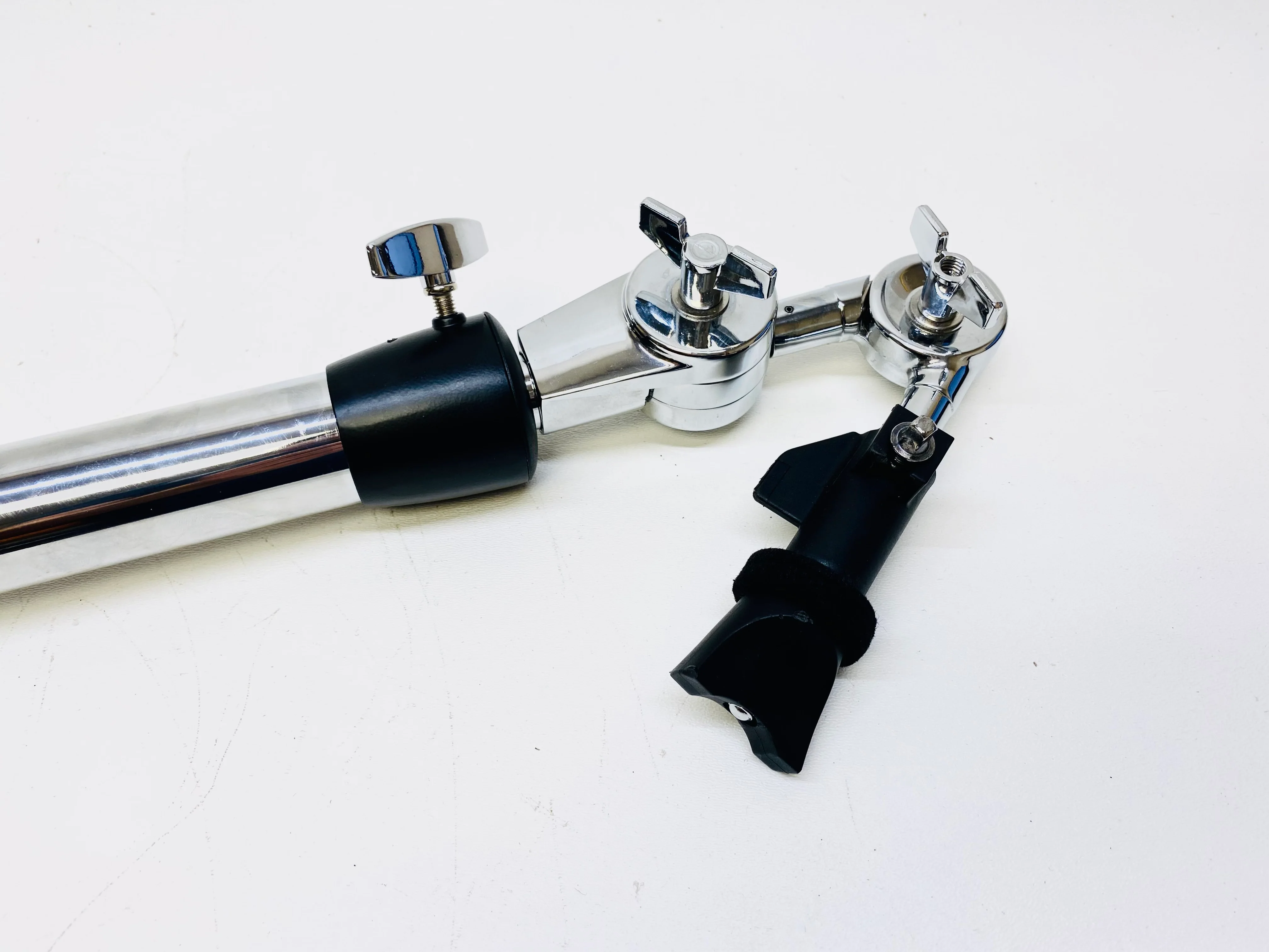 Alesis Strike Combo 7/8” Arm with Chrome Leg and Top Mount Clamp - Image 4