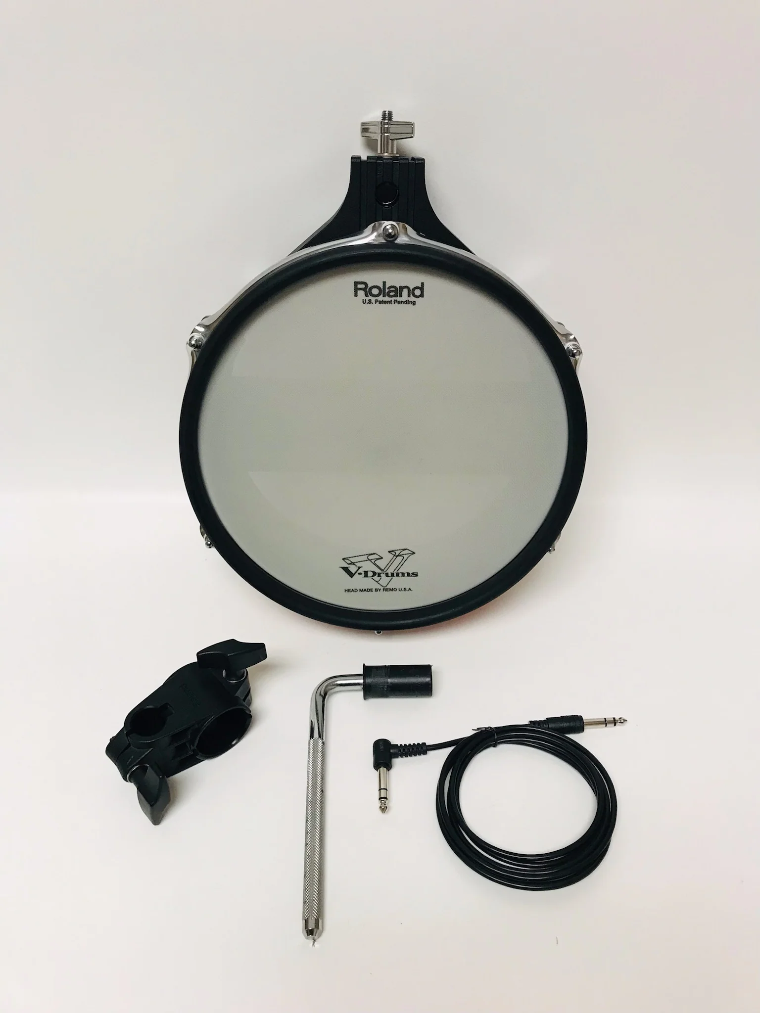 Roland PD-100 Red 10” Mesh Snare Tom Pad w Clamp PD100 - Image 3