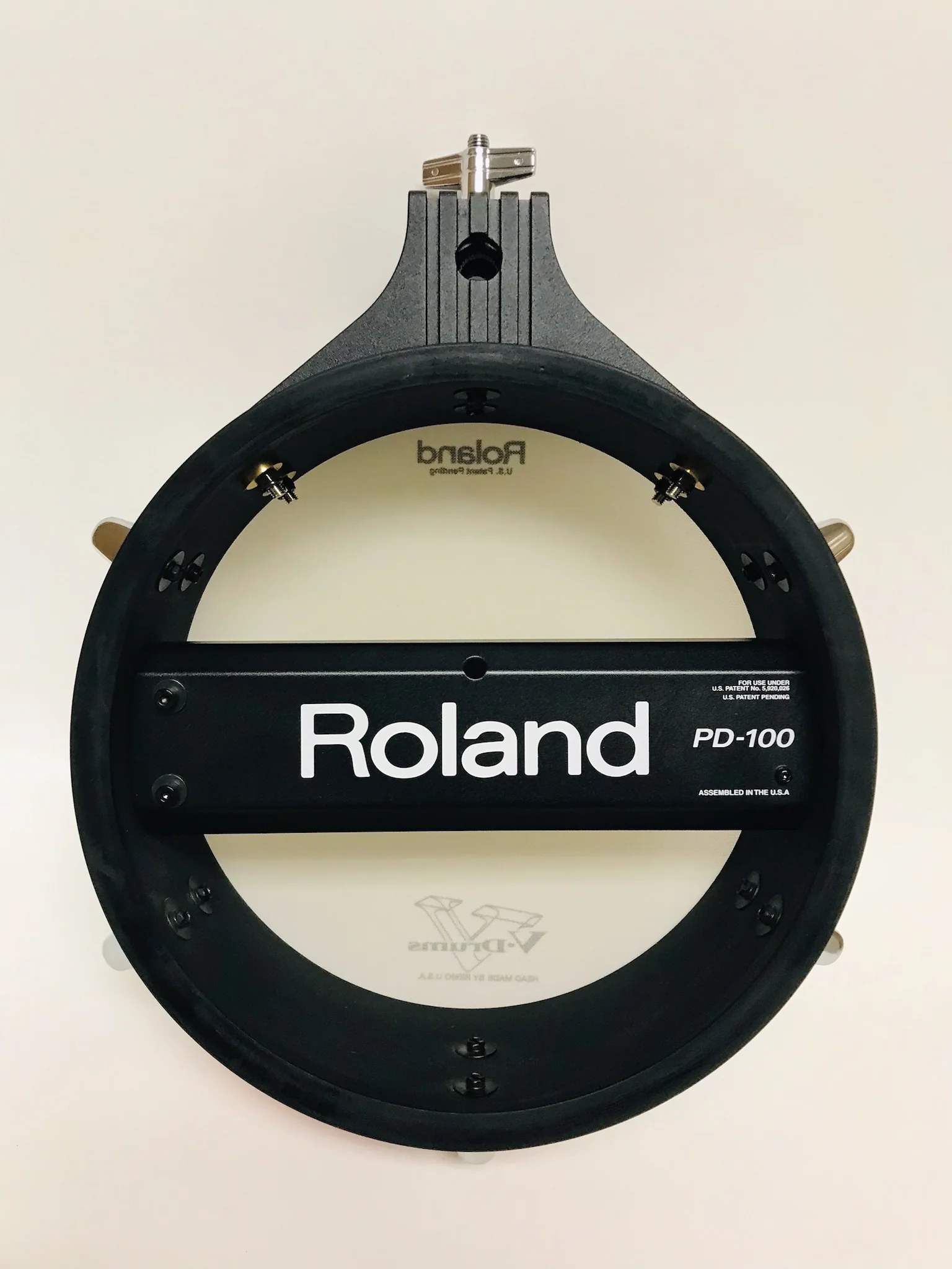 Roland PD-100 Red 10” Mesh Snare Tom Pad w Clamp PD100 - Image 6