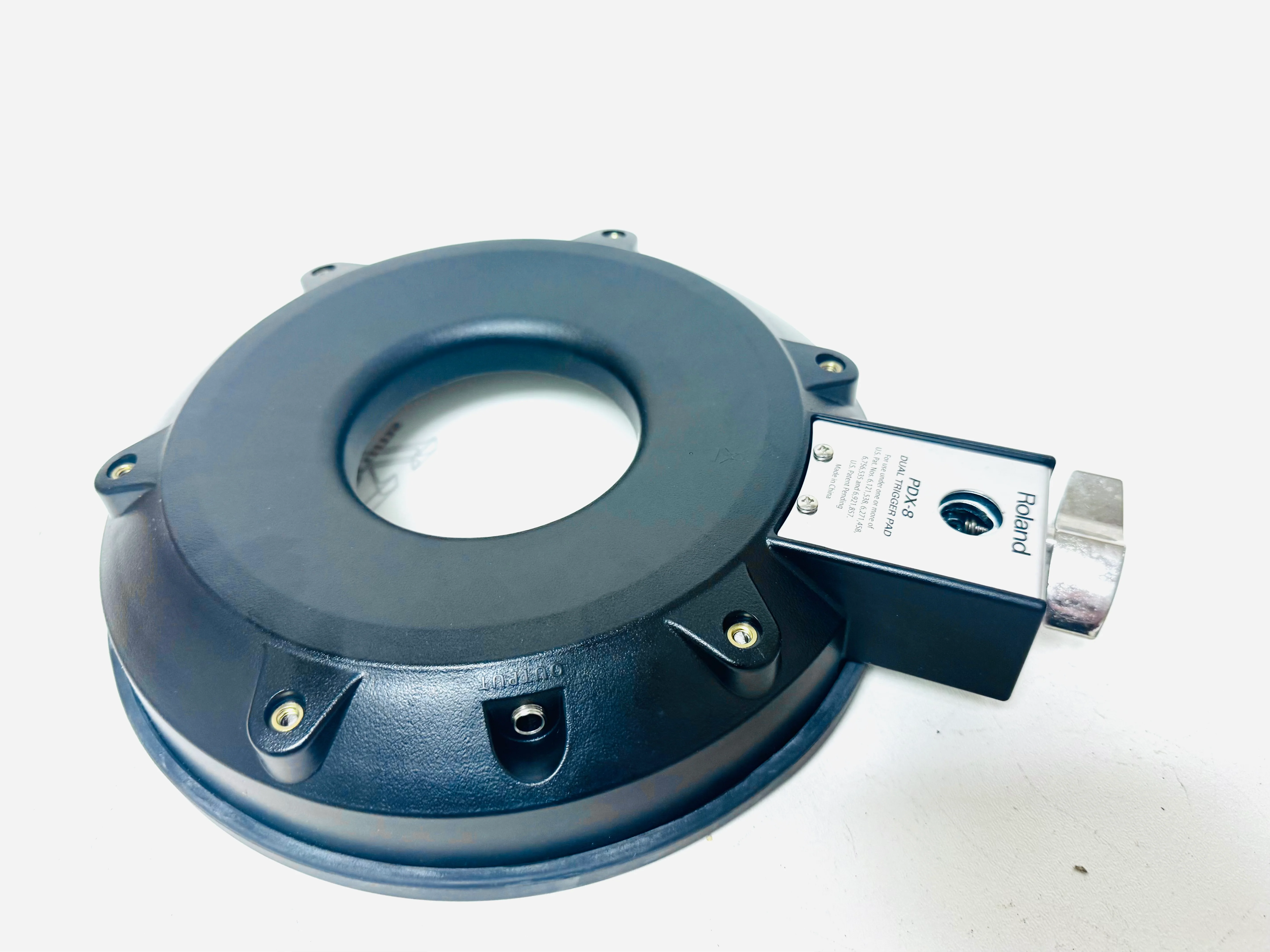 Roland PDX-8 8” Mesh Chrome Dual Trigger Pad PDX8 - Image 3